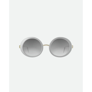 Óculos feminino silver ray-ban armação redonda